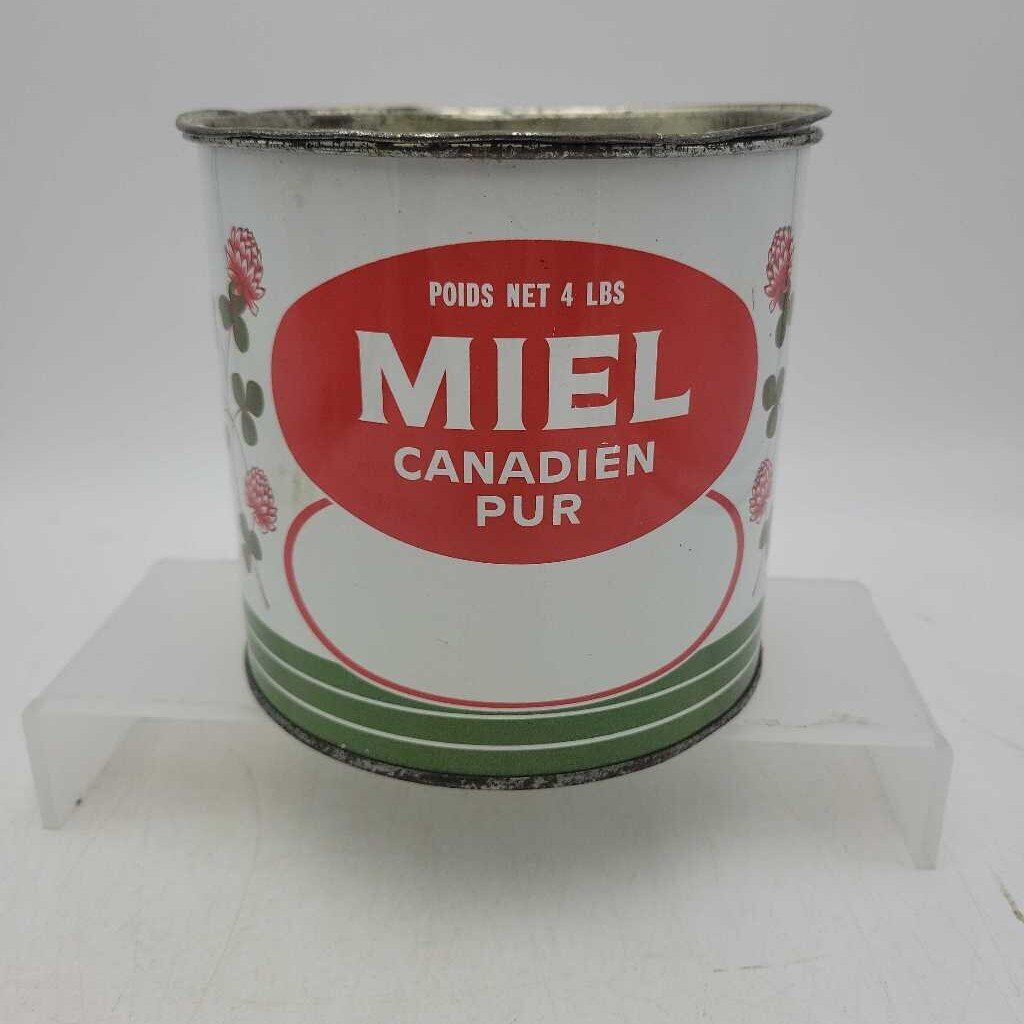 Pure Canadian Honey Tin Norwich Ont (DR)