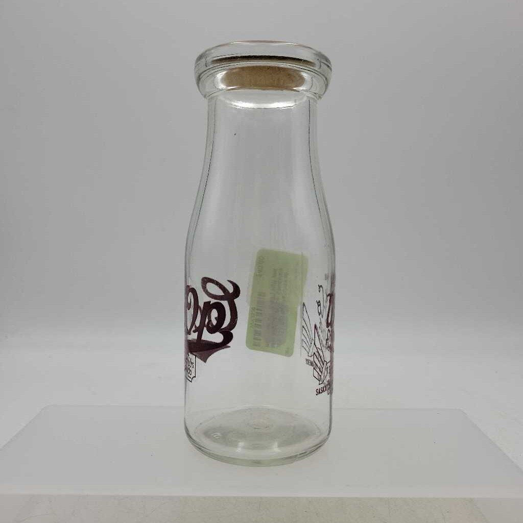 Co Op Saskatchewan Milk Bottle Vi Co Chocolate milk variant (JEF) Half pint
