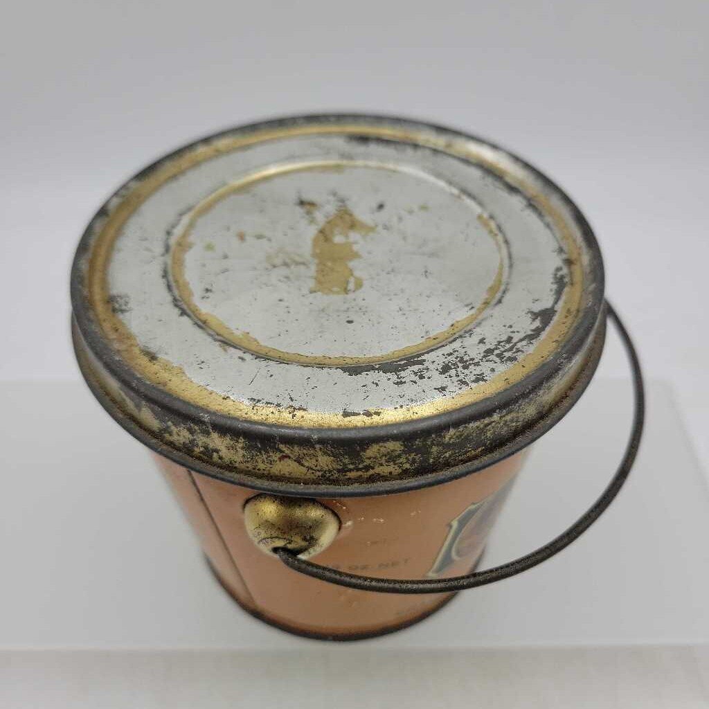 Imperial Sugar Cream Butter Tin Pail Montreal Canada