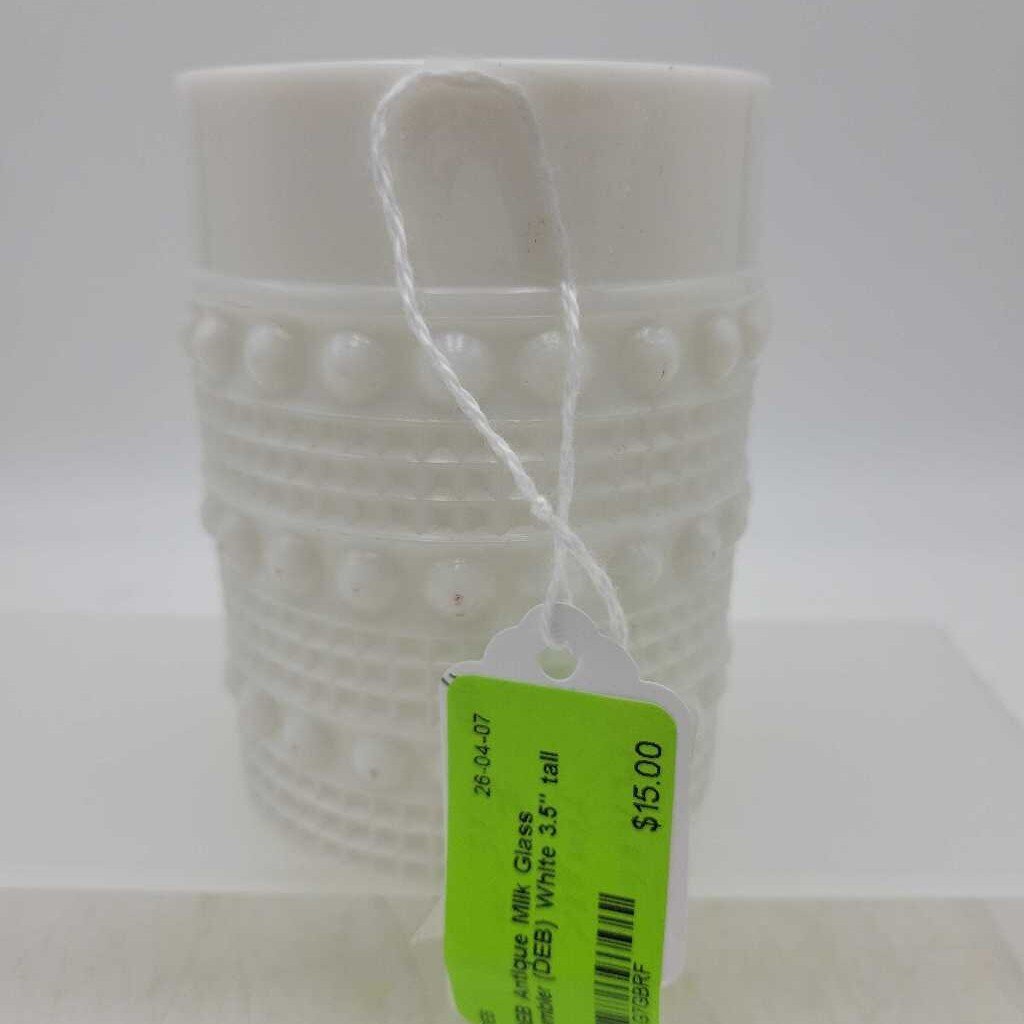 Antique Milk Glass Tumbler (DEB)