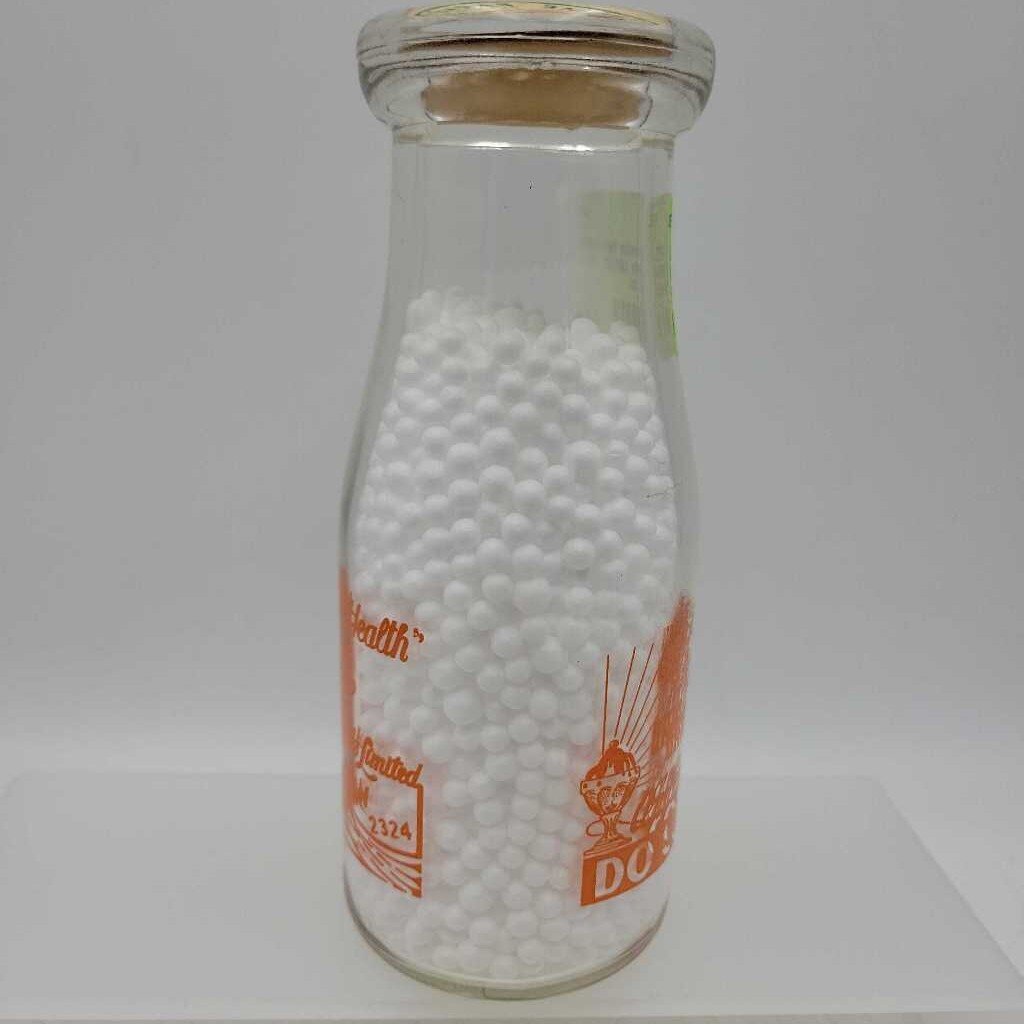 Johnstone Saskatchewan Milk Bottle (JEF) Half pint
