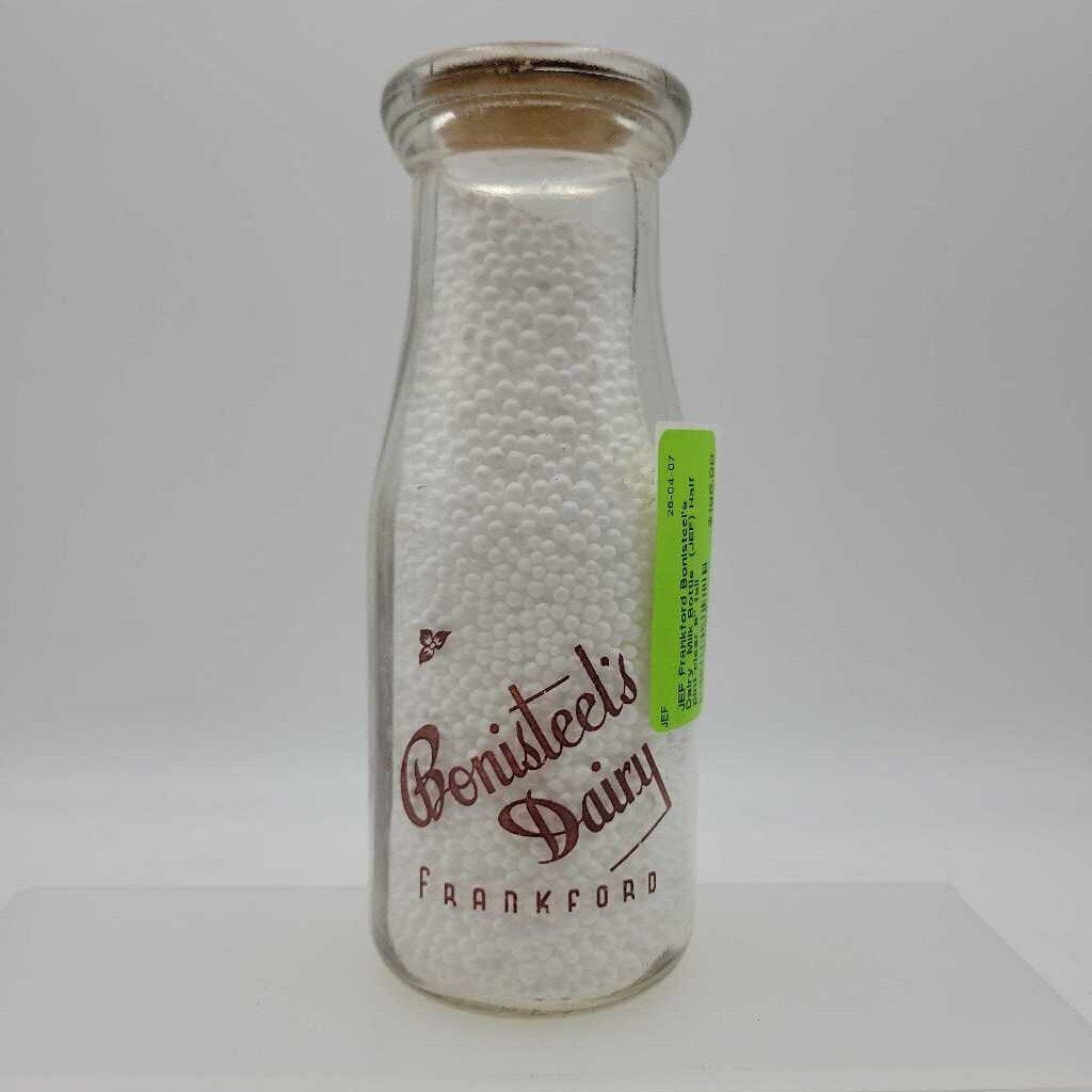 Frankford Bonisteel's Dairy Milk Bottle (JEF) Half pint