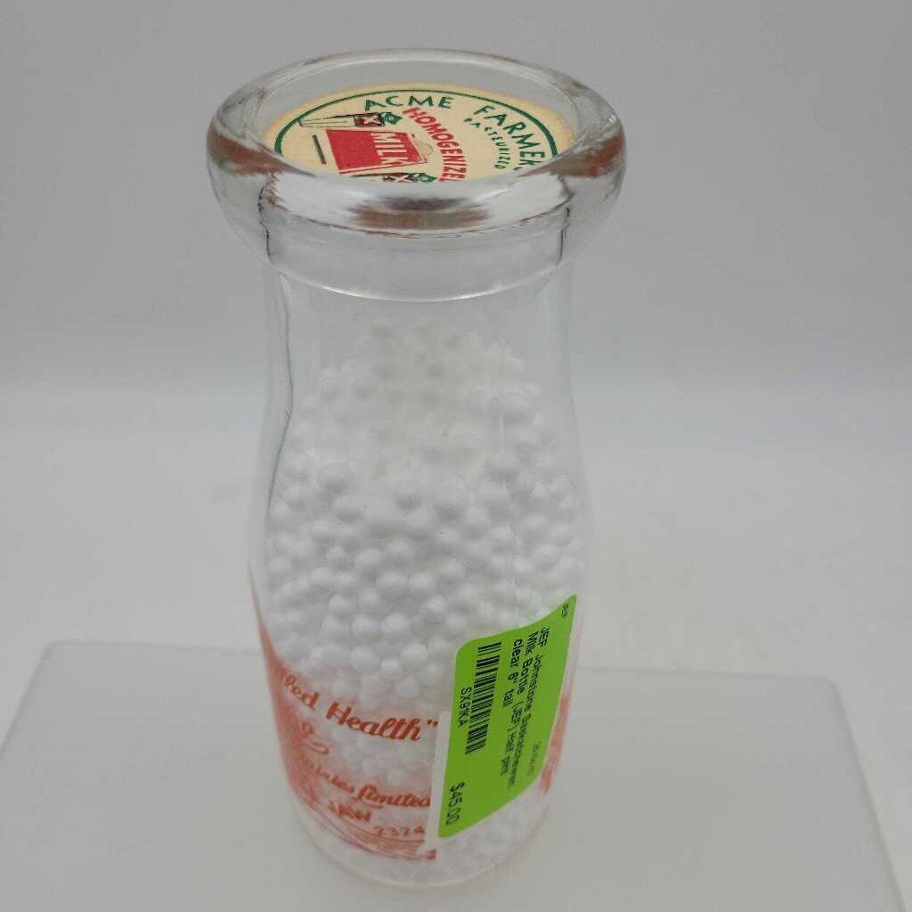 Johnstone Saskatchewan Milk Bottle (JEF) Half pint