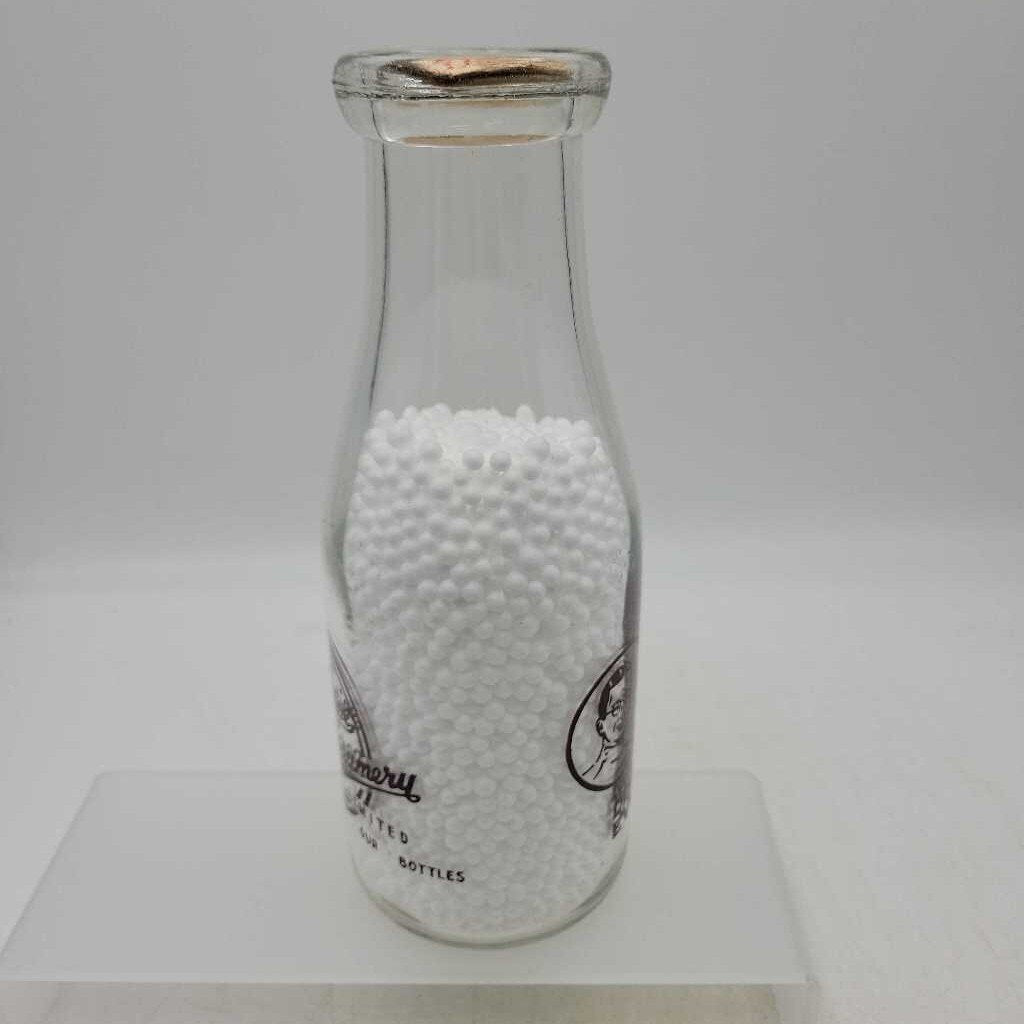 Co Op Saskatchewan Creamery pint Milk Bottle (JEF)