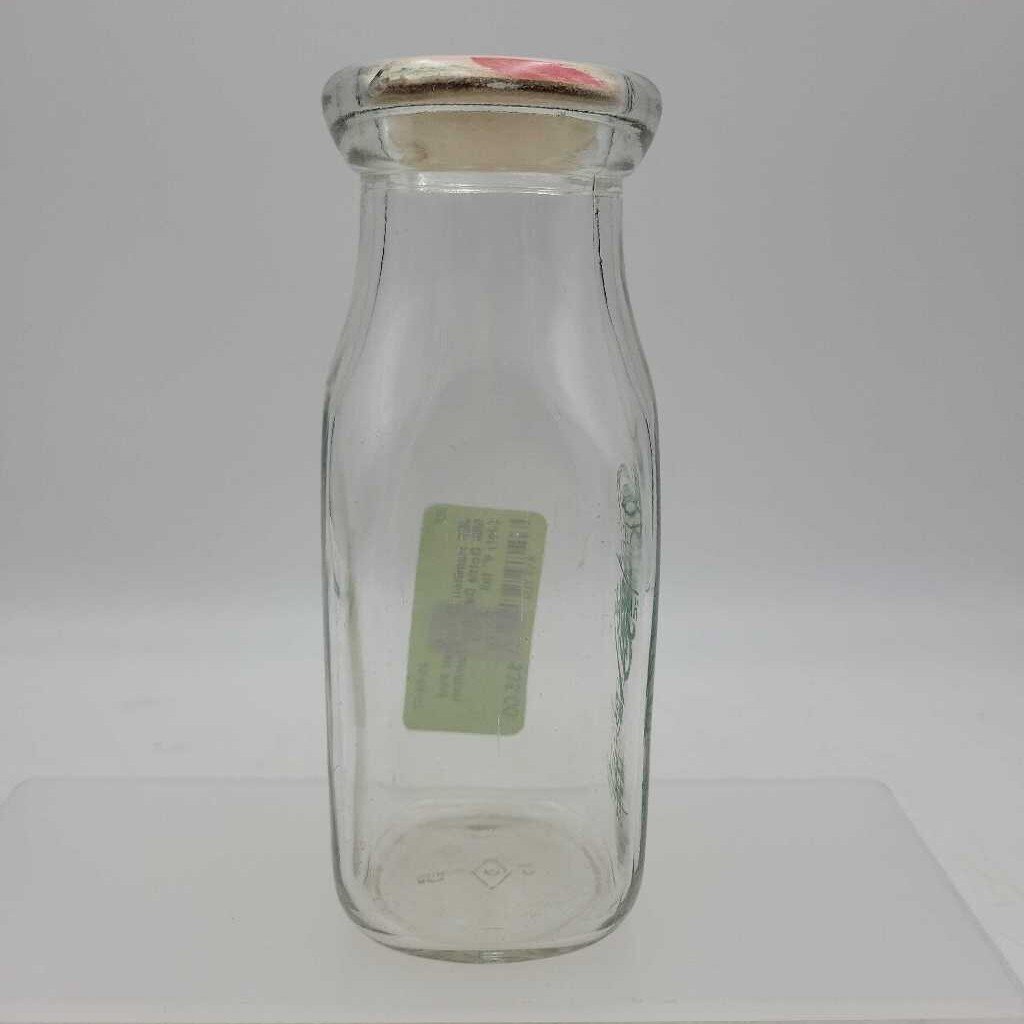 Hamilton Co Op half Pint Milk Bottle Dairyland Hamilton (Jef)