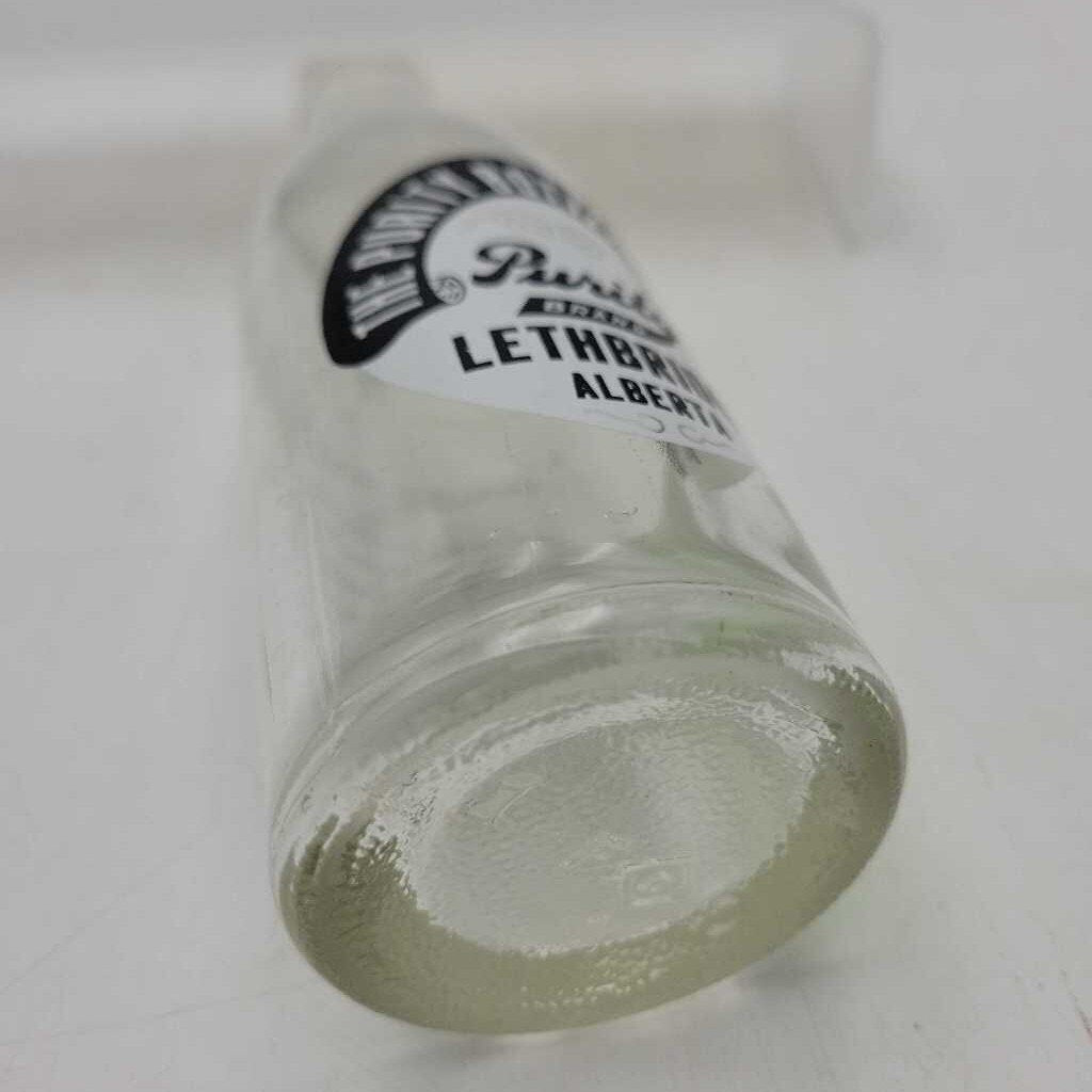 The Purity Bottling Company Lethbridge Alberta 6.5 Oz (JEF) Soda bottle