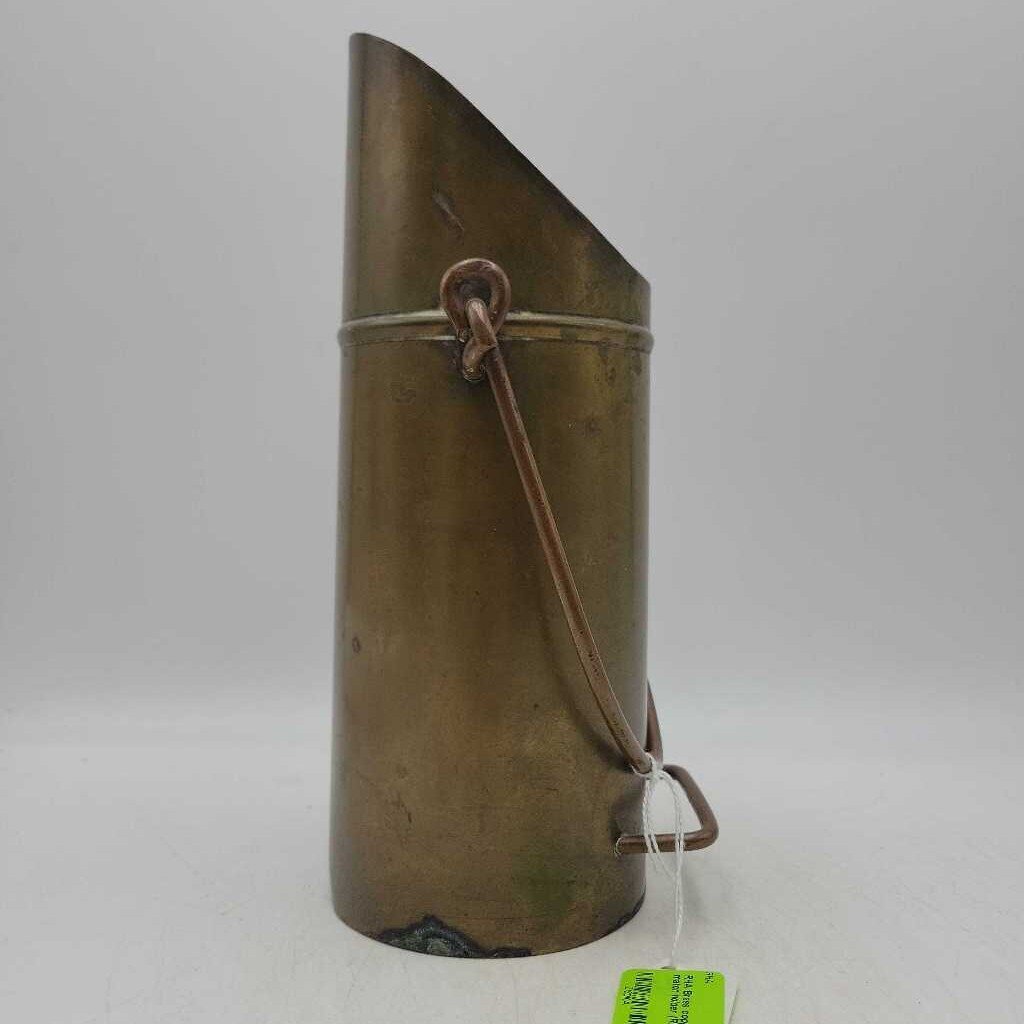 Brass copper craft match holder (RHA)