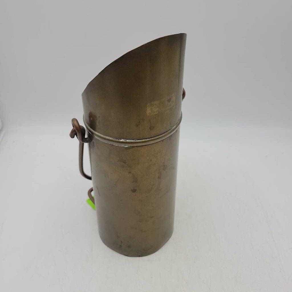 Brass copper craft match holder (RHA)