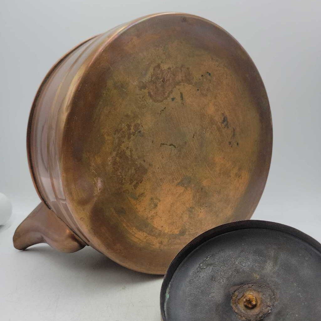 Antique Copper Tea Kettle (YVO) (604)