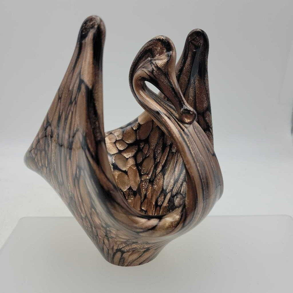 Murano swan Dish (LIND)