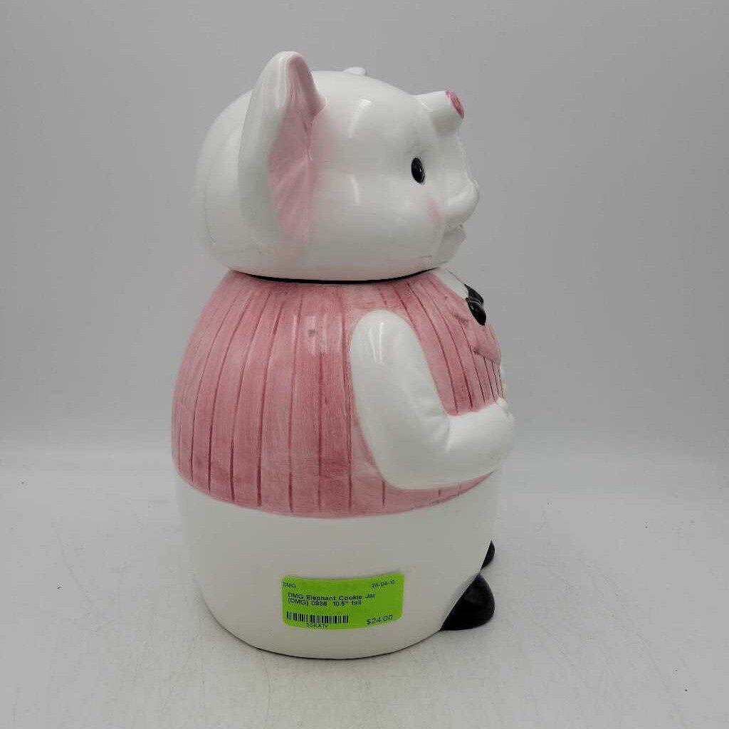 Elephant Cookie Jar (DMG) 0836
