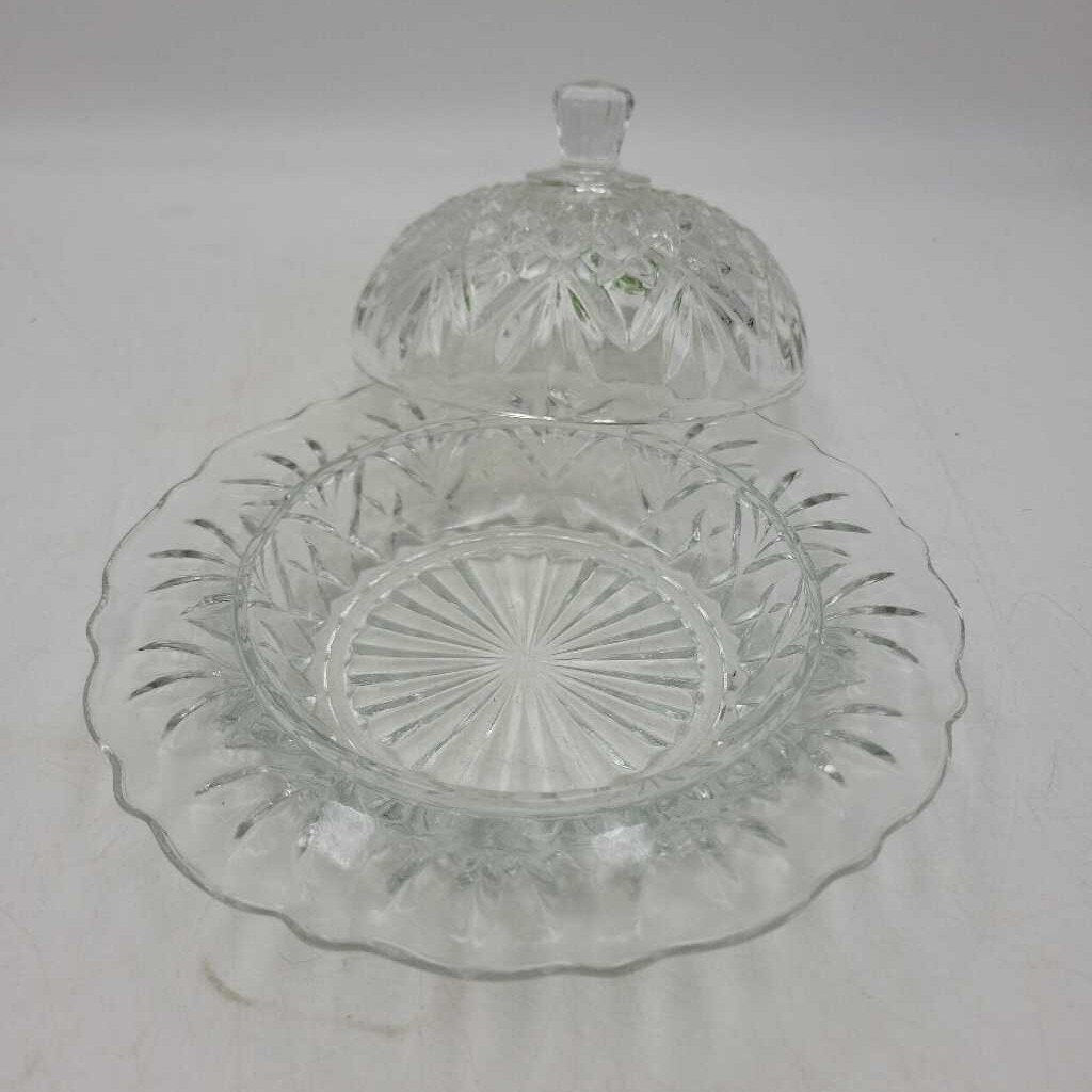 Covered Butter Dish (DMG) 0992