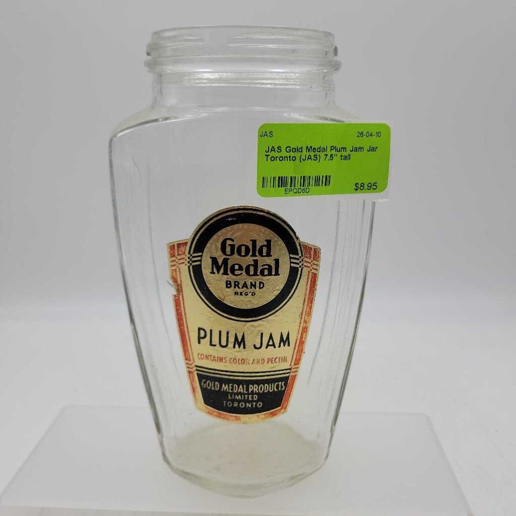 Gold Medal Plum Jam Jar Toronto (JAS)