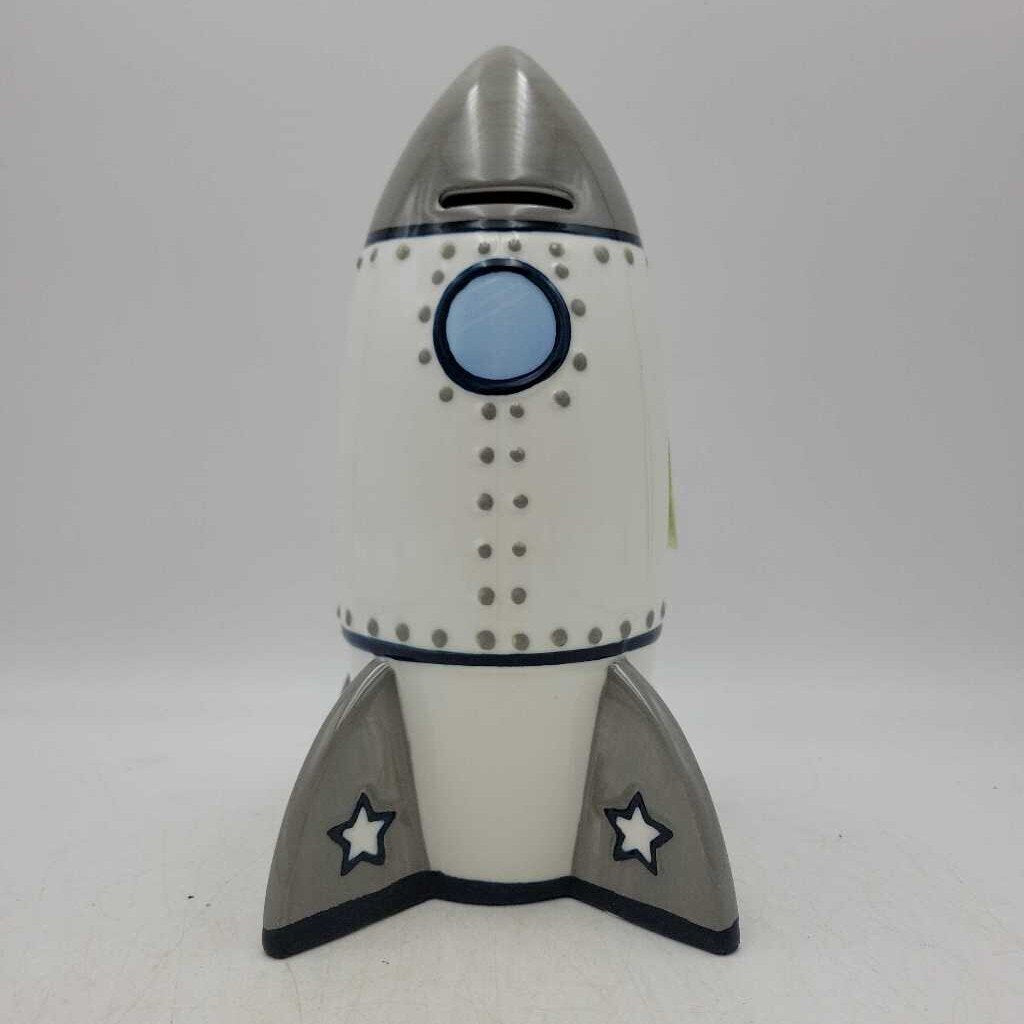 Space ship Rocket coin Bank (JH49)