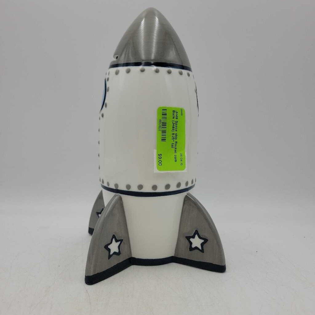 Space ship Rocket coin Bank (JH49)