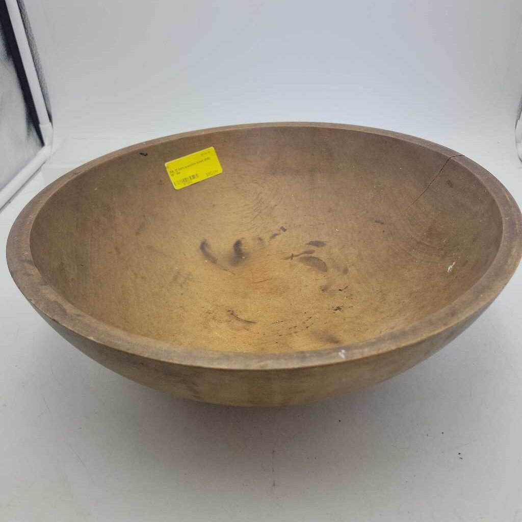 12 inch wooden bowl (RB)
