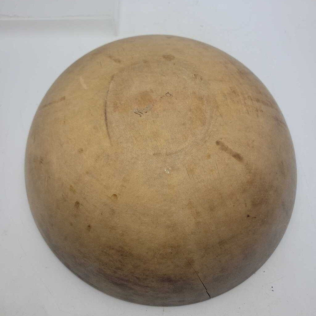 12 inch wooden bowl (RB)