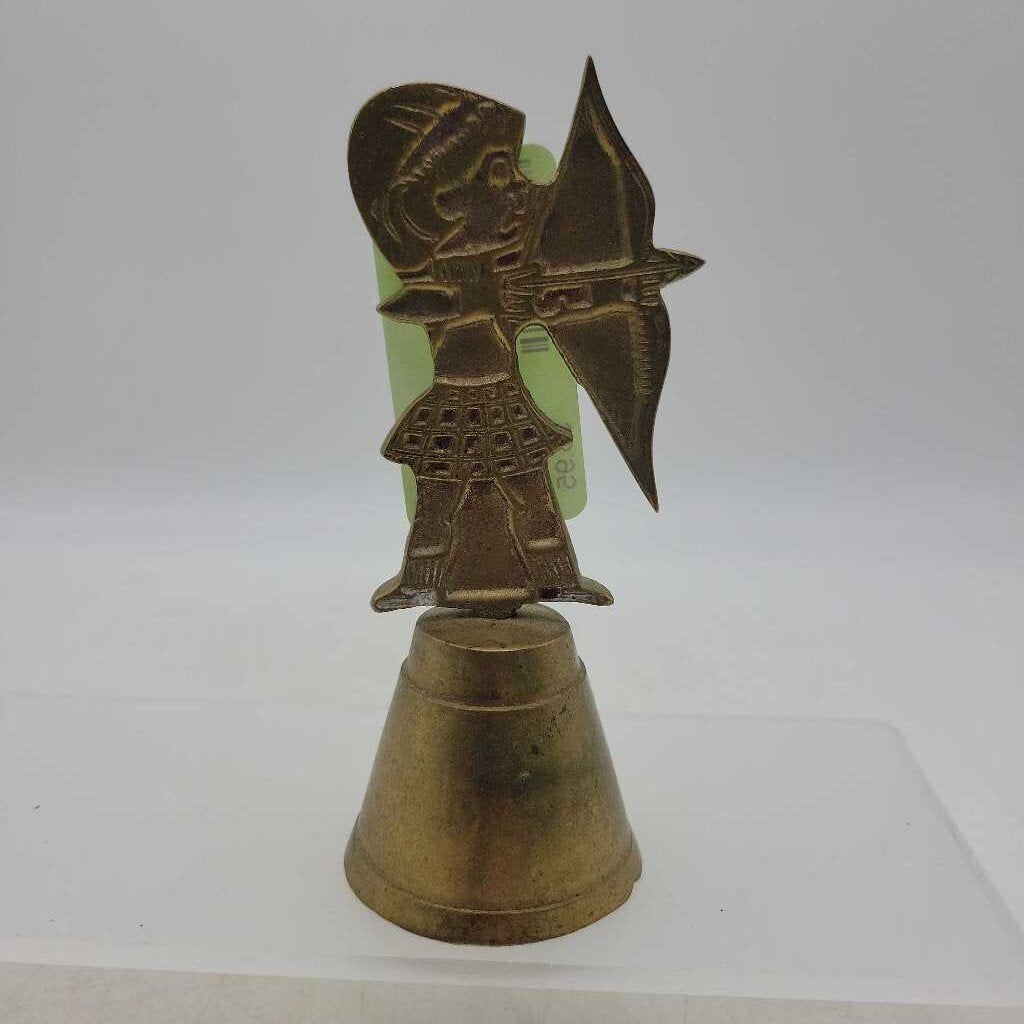 Vintage brass Bell Archer figure (JAS)
