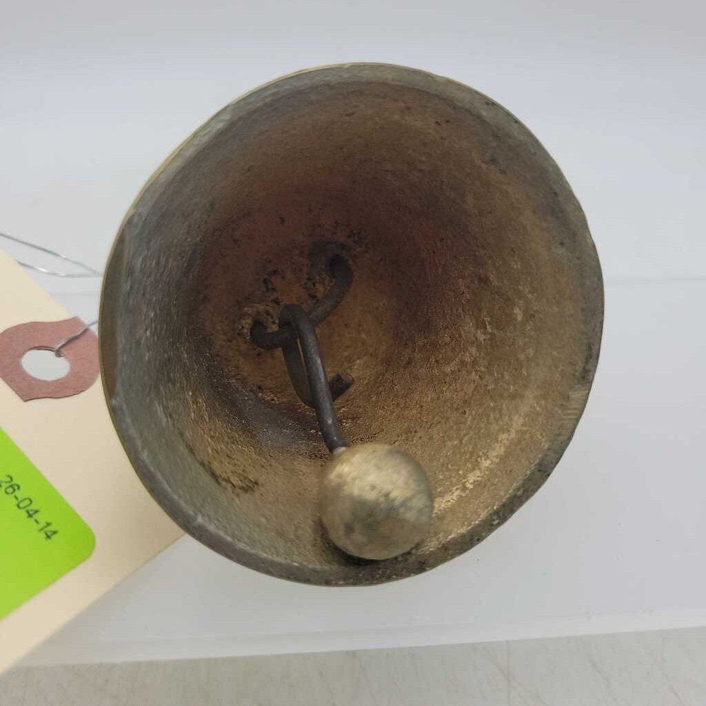 Solid Brass Bell Belt Loop (JAS)