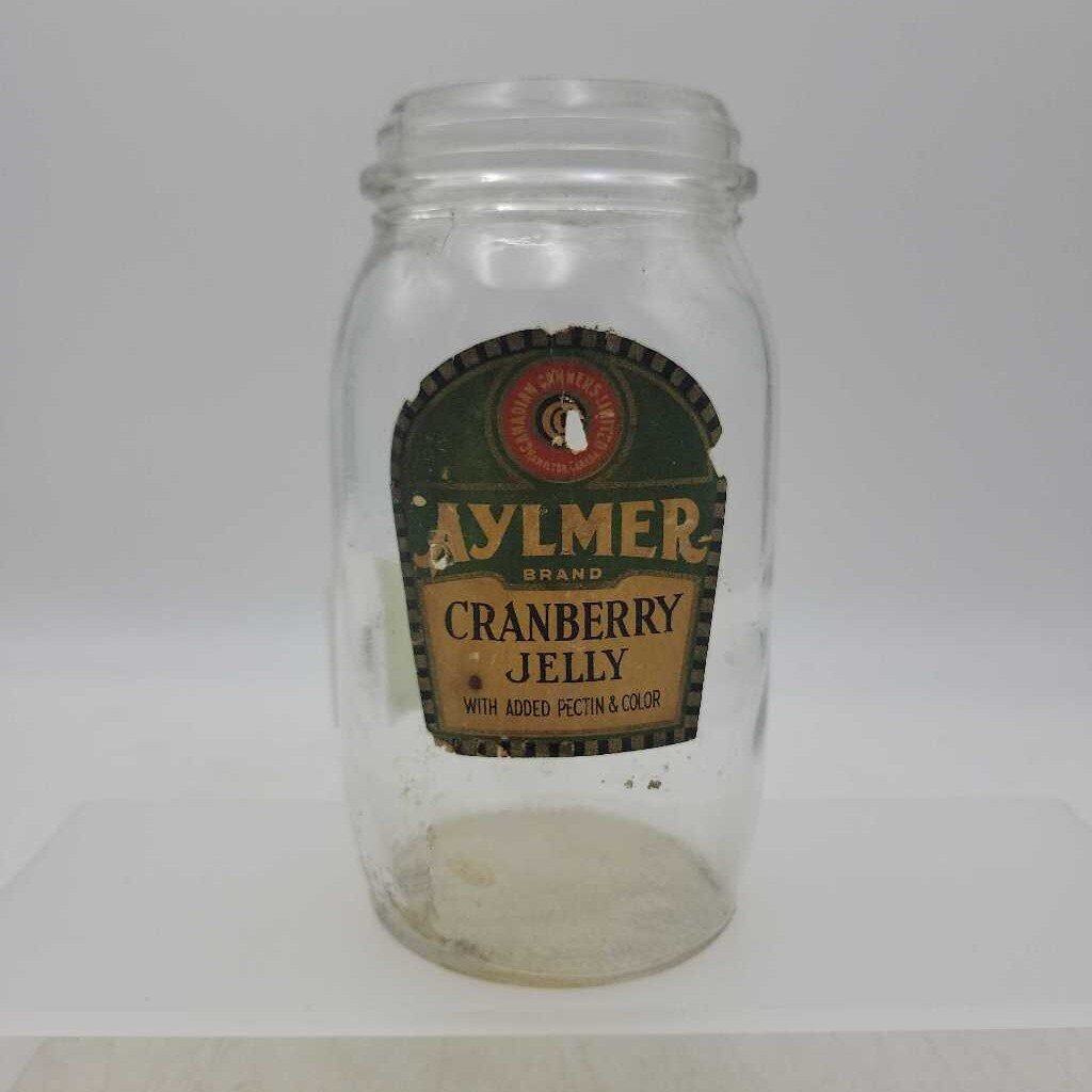 Aylmer Cranberry Jelly Jar (JAS)