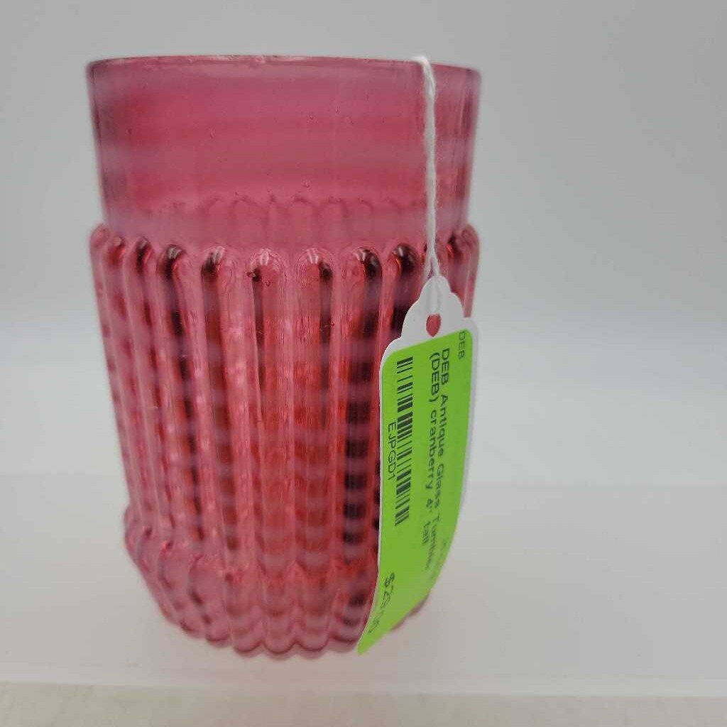 Antique Glass Tumbler (DEB)