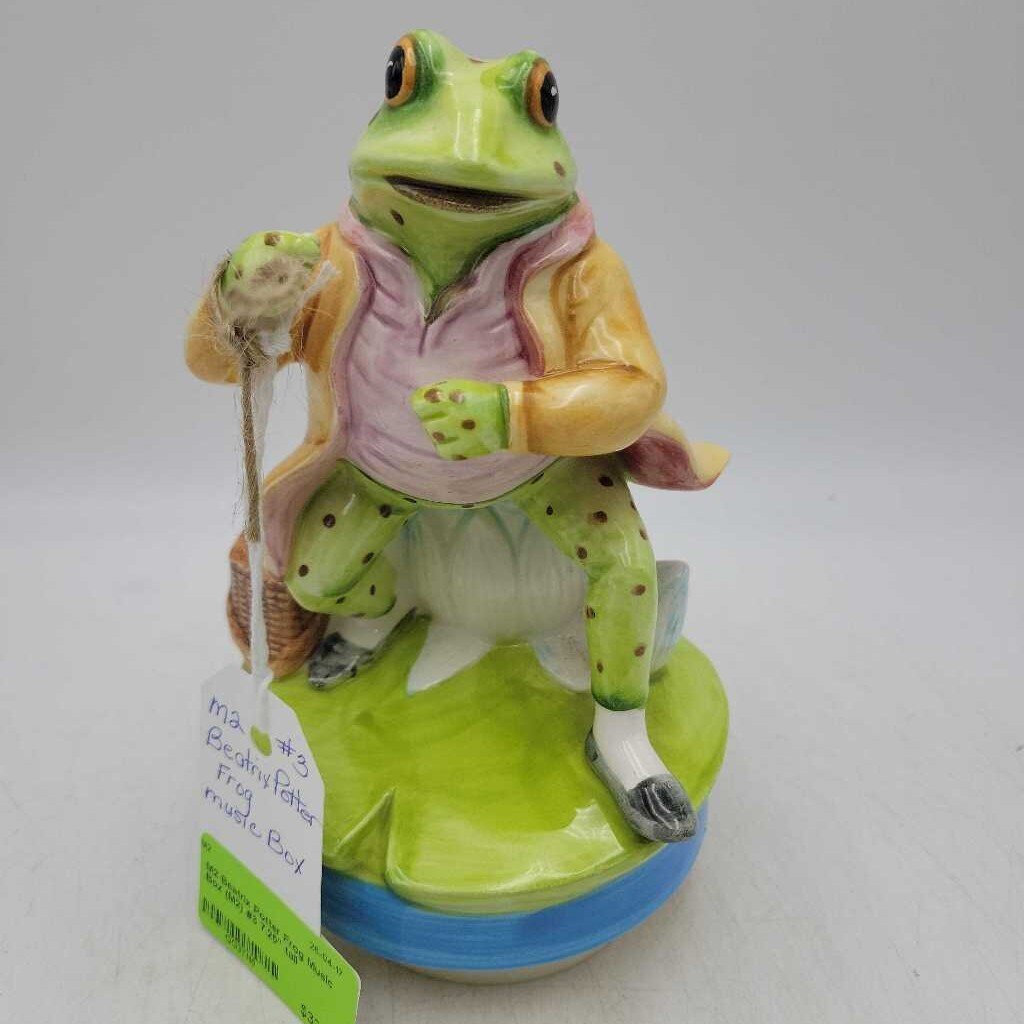 Beatrix Potter Frog Music Box (M2) #3