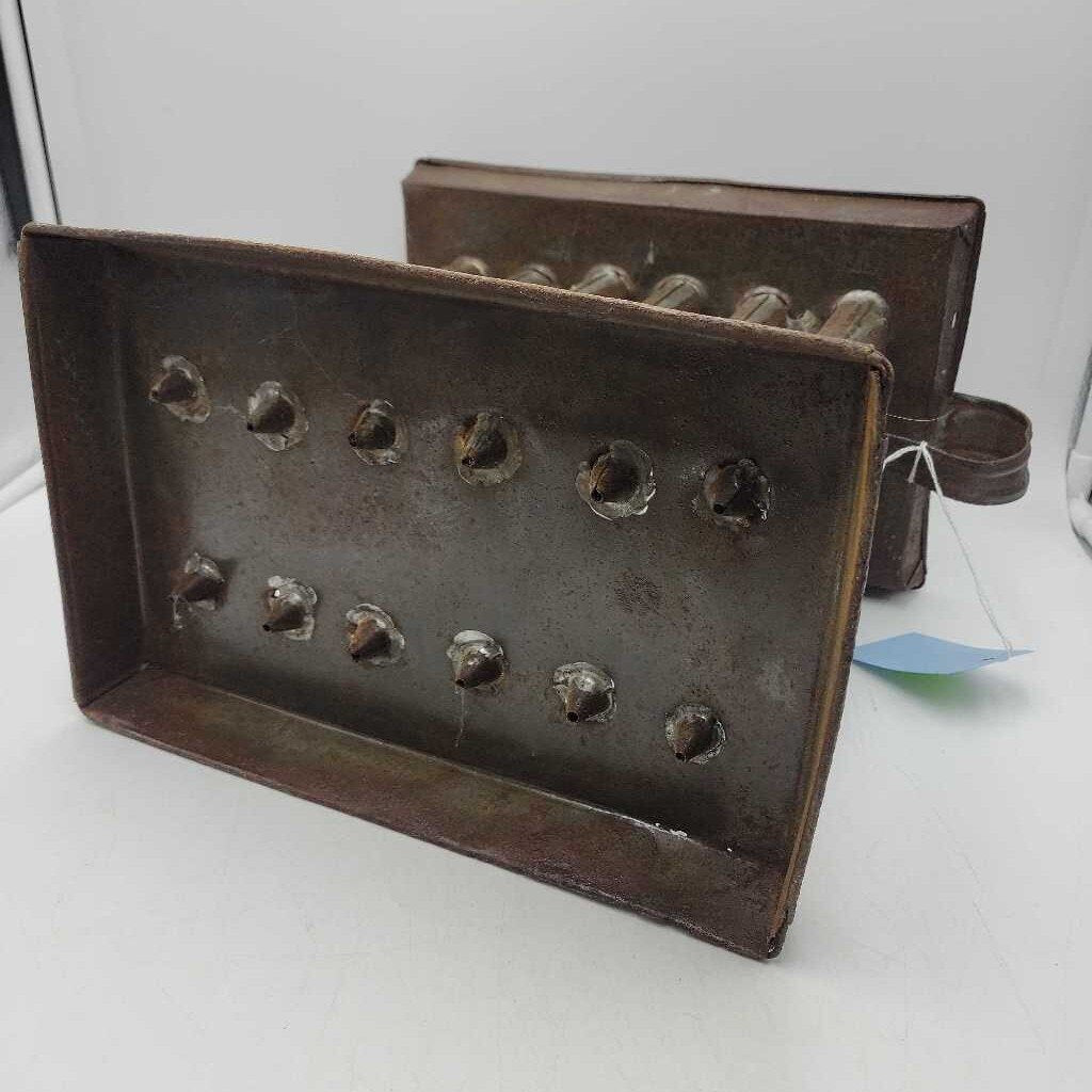 Antique 12 Hole Candle Mold (DR)