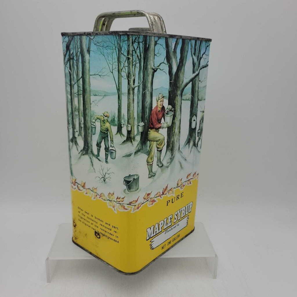 1940's Maple Syrup Tin (DR)