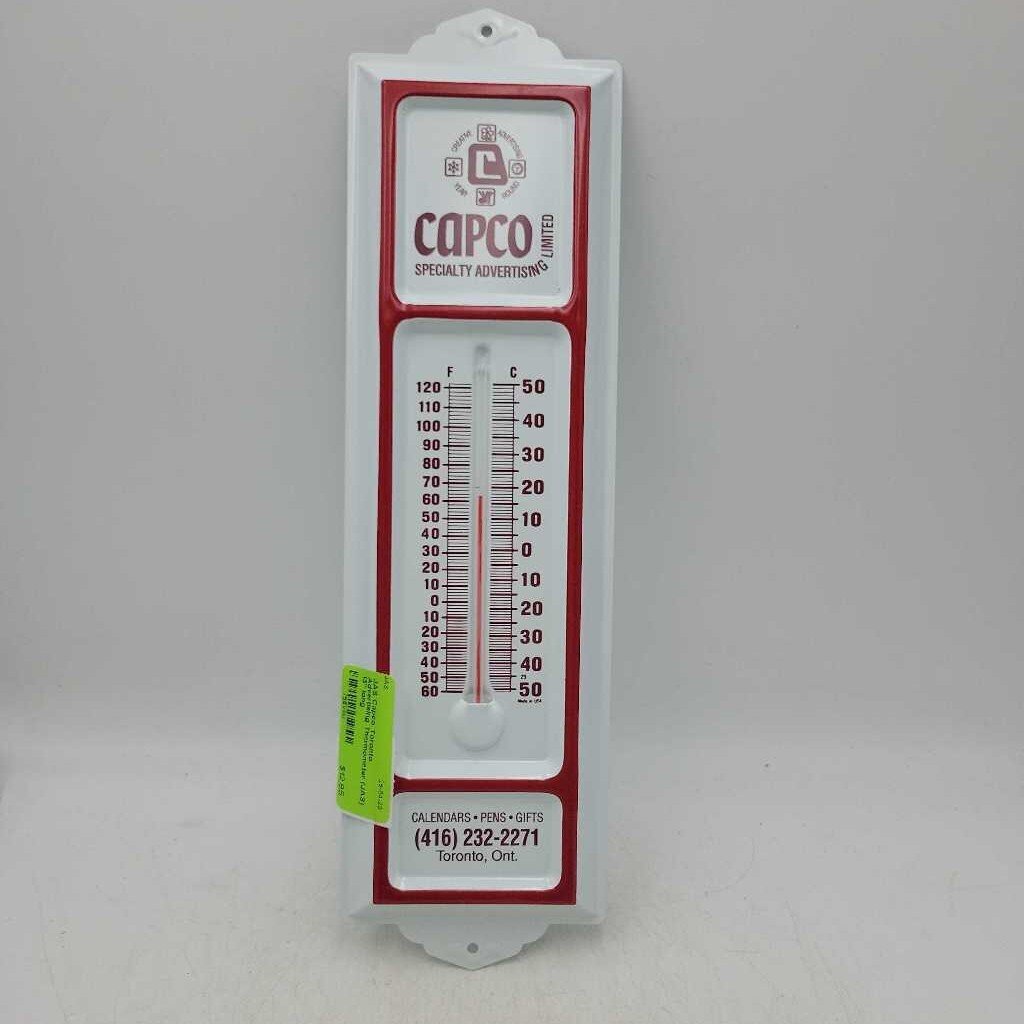 Capco Toronto Advertising Thermometer (JAS)
