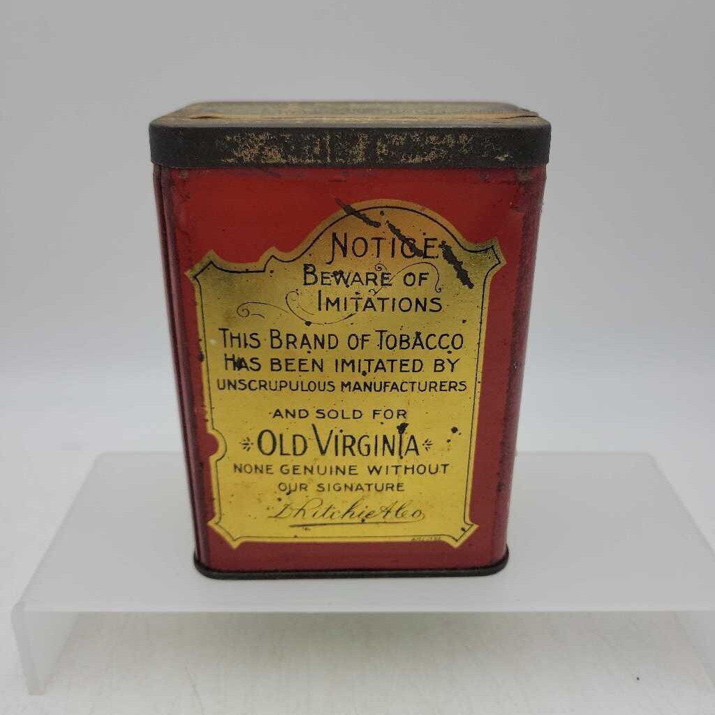 Old Virginia Tobacco tin (JAS)