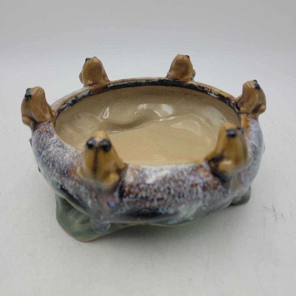 Vintage Frog Planter (COL#2695)