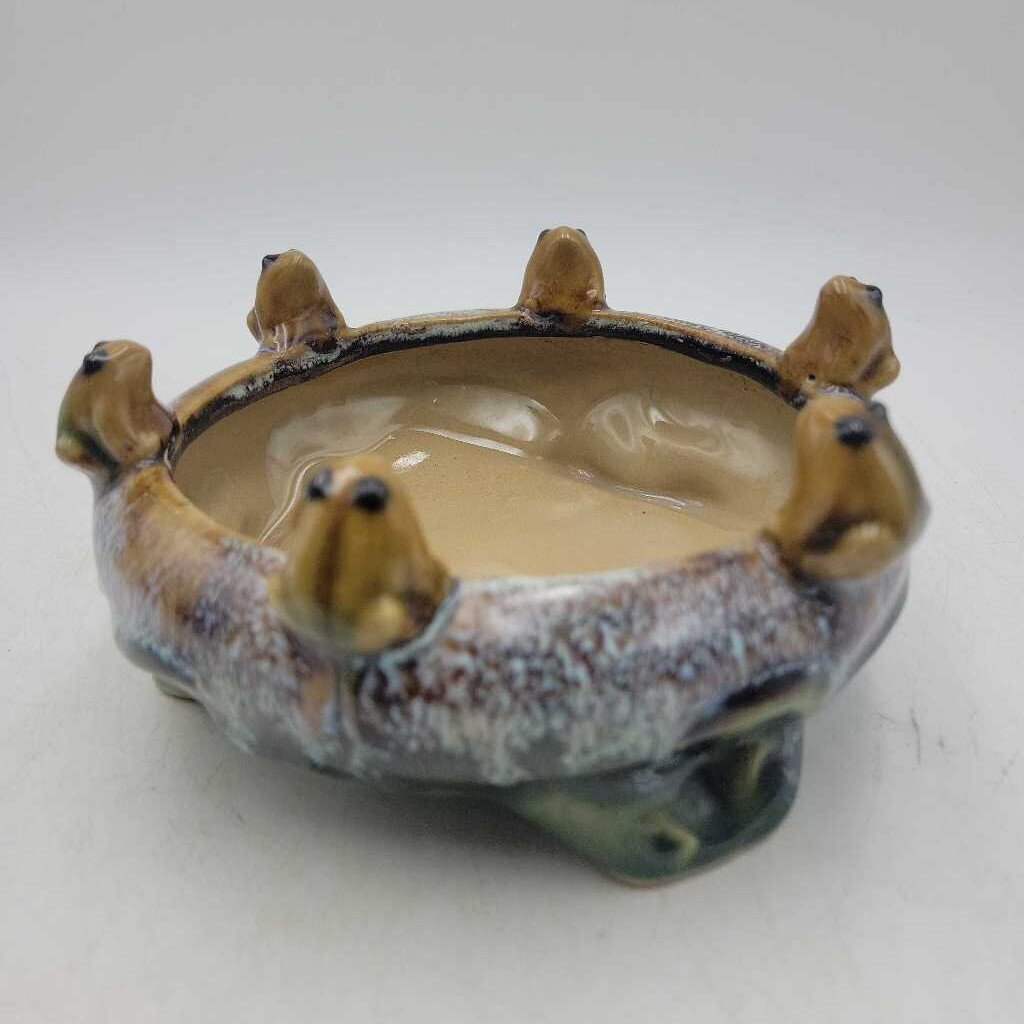 Vintage Frog Planter (COL#2695)