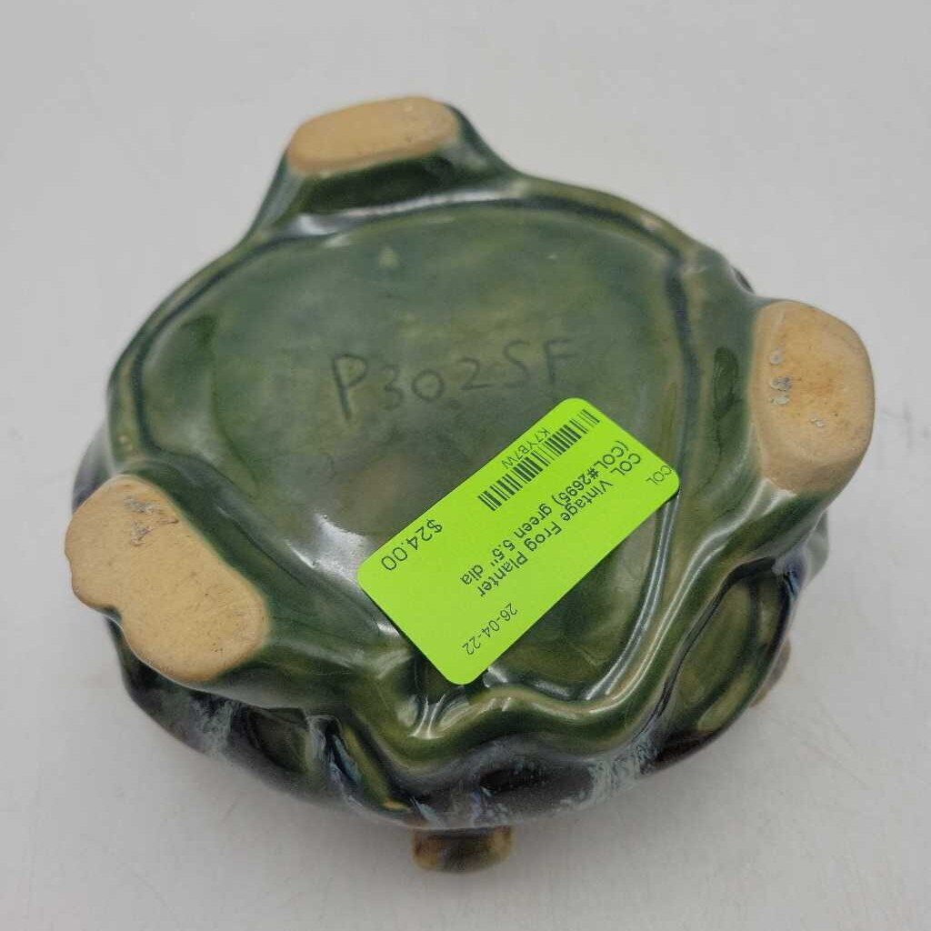 Vintage Frog Planter (COL#2695)