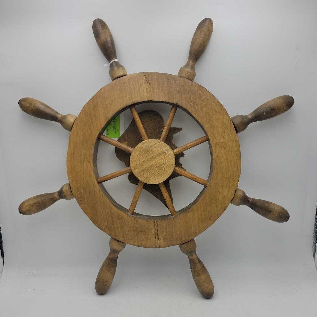 Signed Quebec Wooden Folk Art (GEC)
