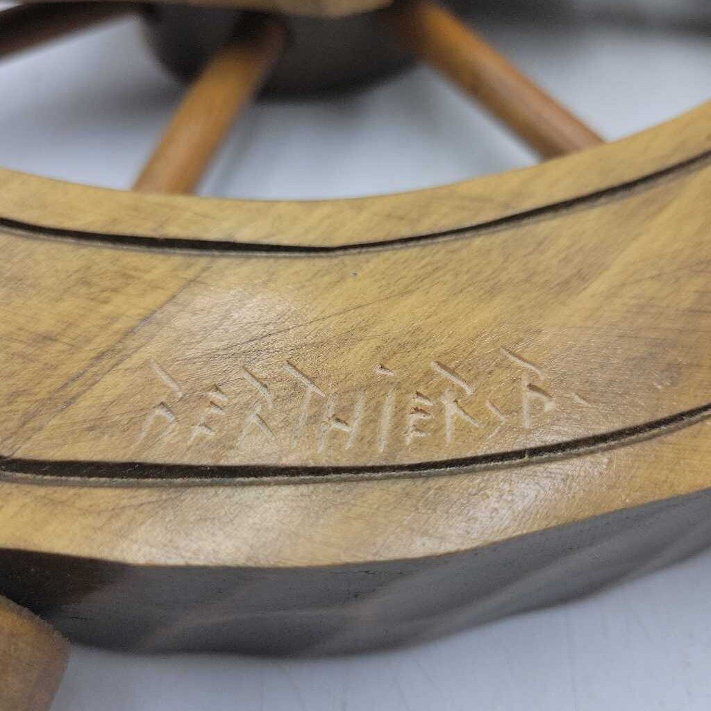 Signed Quebec Wooden Folk Art (GEC)