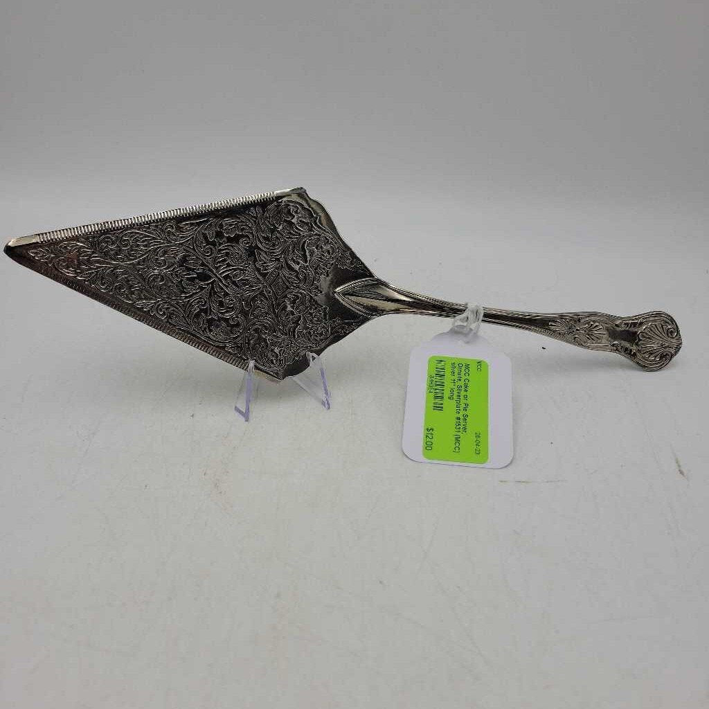 Cake or Pie Server, Ornate, Silverplate #1531 (MCC)