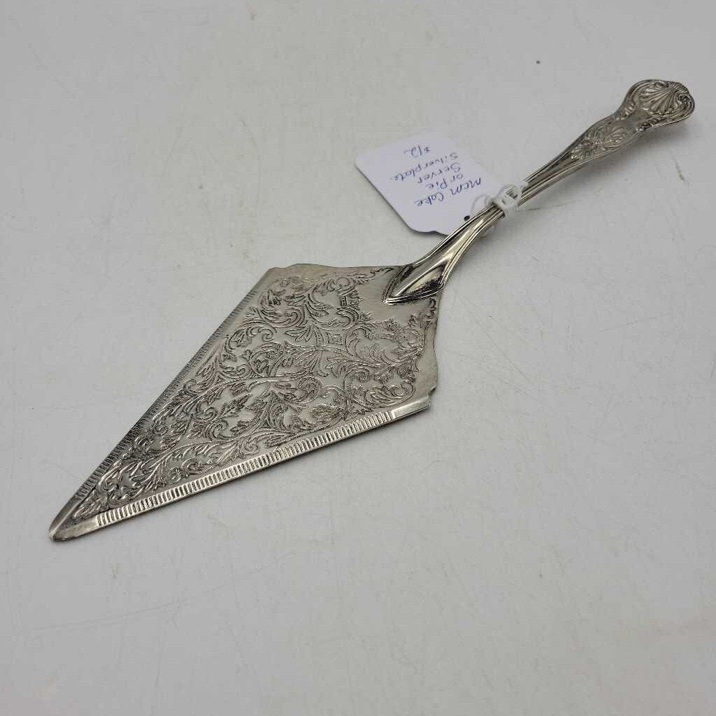 Cake or Pie Server, Ornate, Silverplate #1531 (MCC)