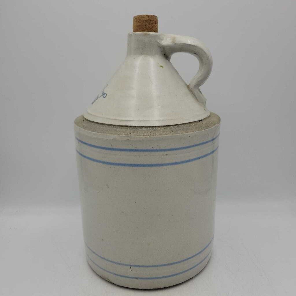 One Gallon stoneware Jug (YVO) (604)