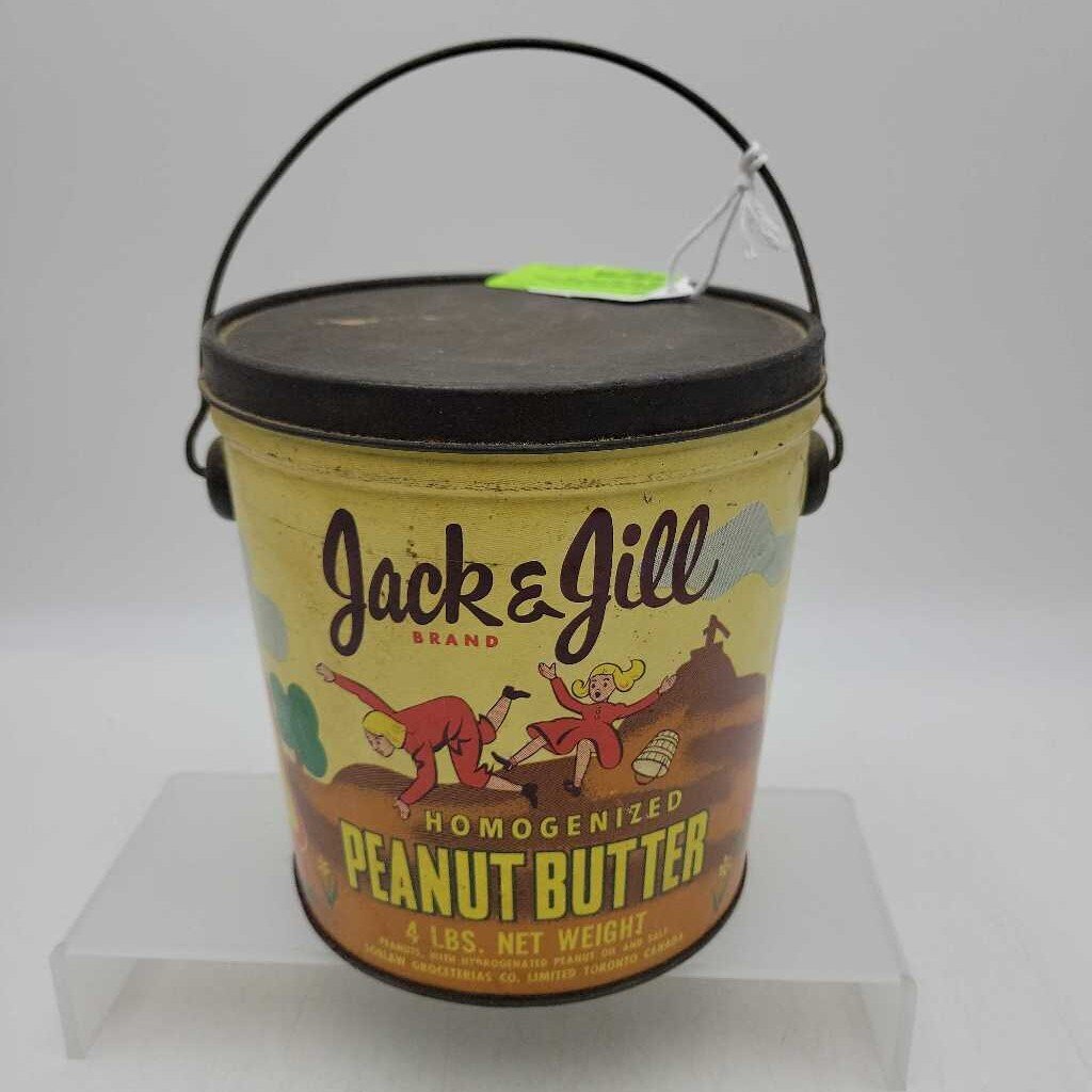 Jack and Jill Peanut Butter Tin Pail Loblaw (NUR) SR