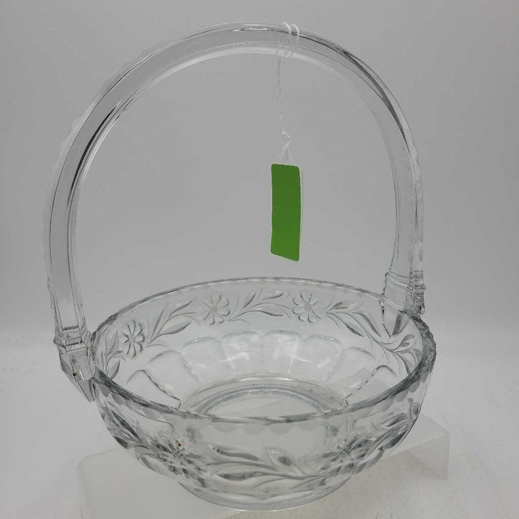 Heisey Glass Basket (DEB)