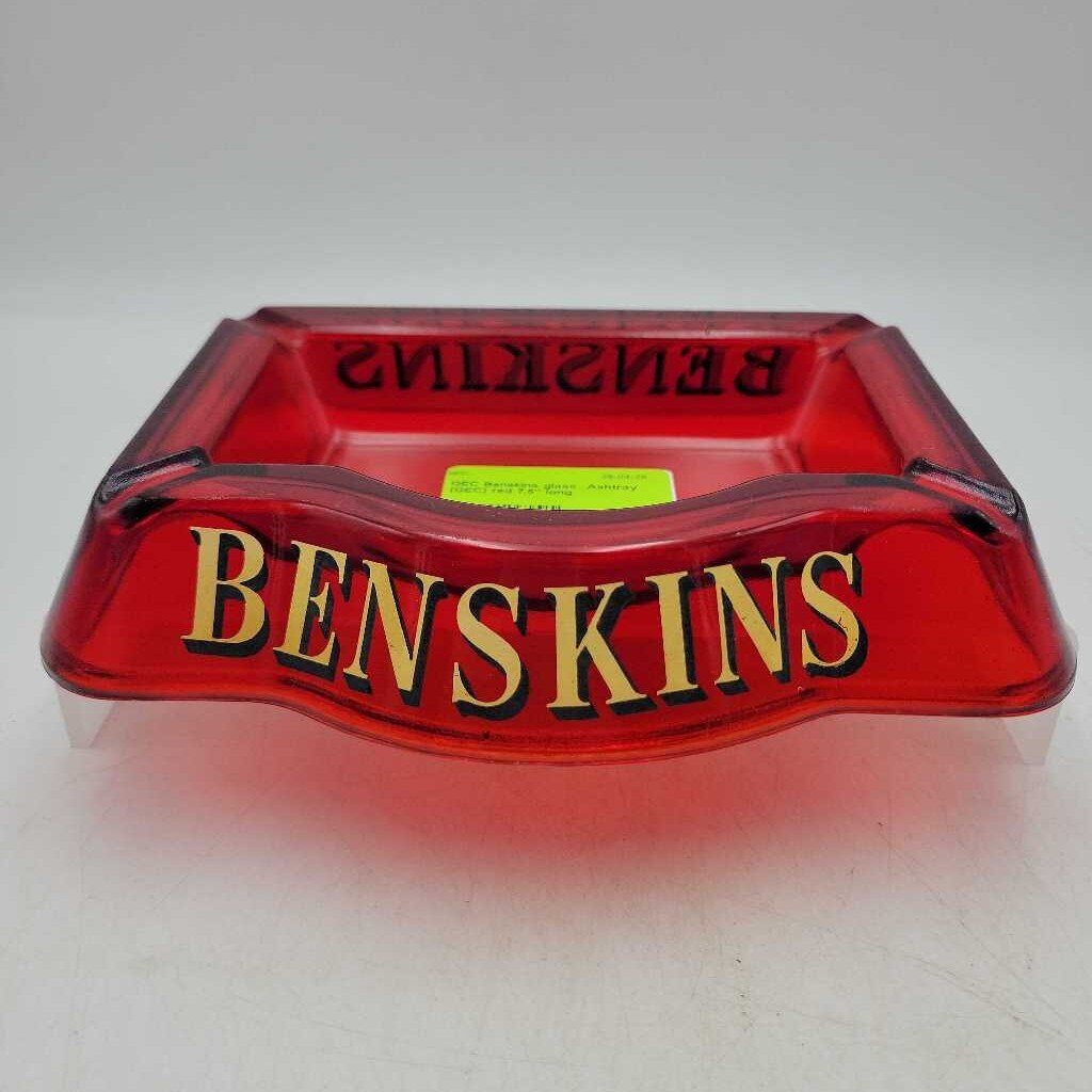 Benskins glass Ashtray (GEC)
