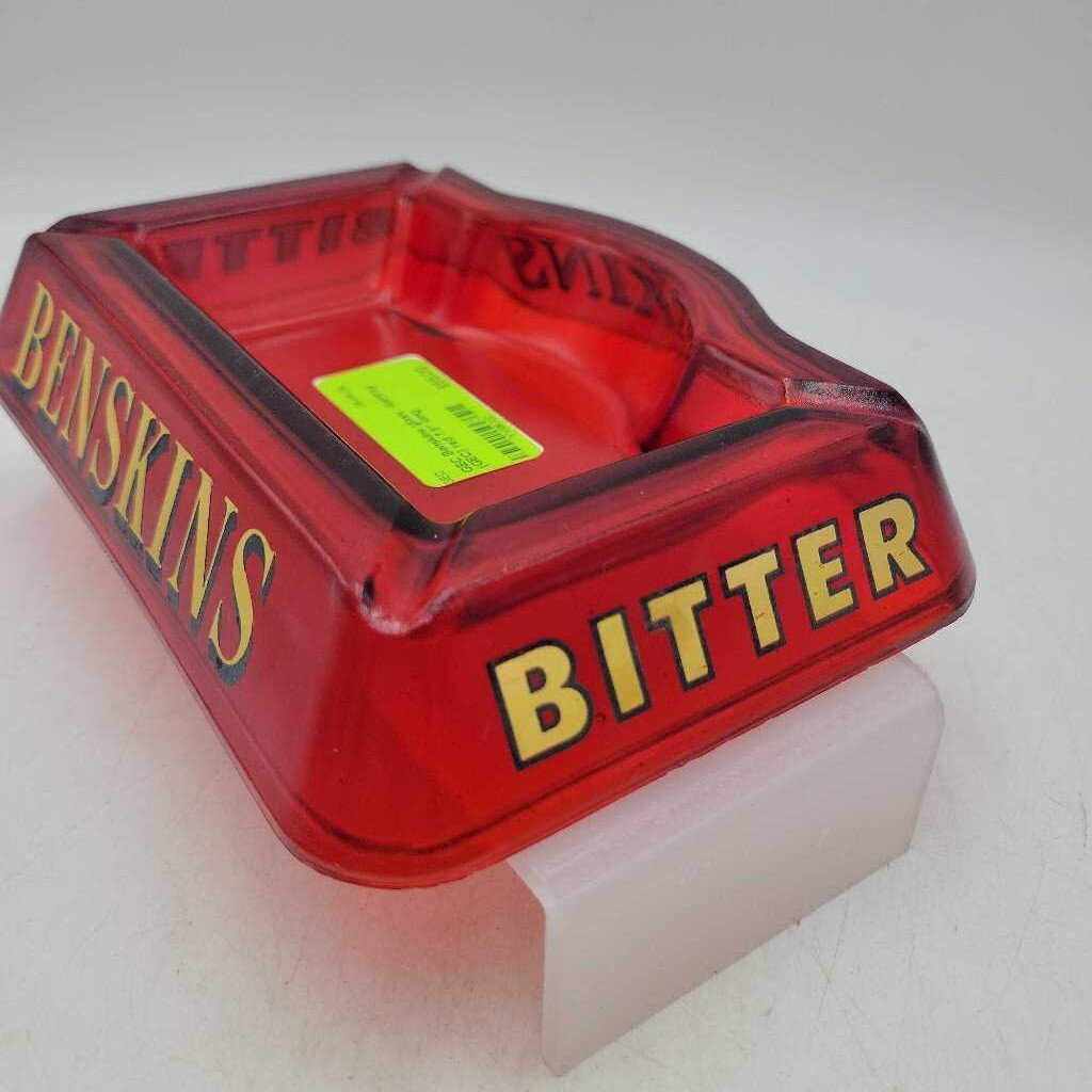 Benskins glass Ashtray (GEC)