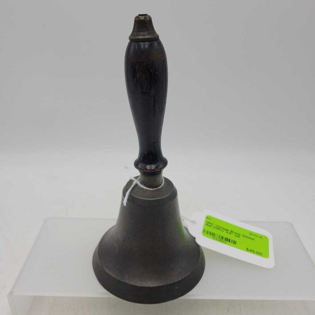 Vintage Brass School Bell (GEC)