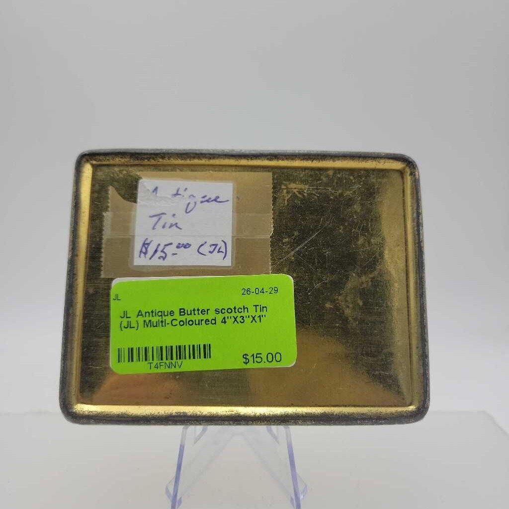 Antique Butter scotch Tin (JL)