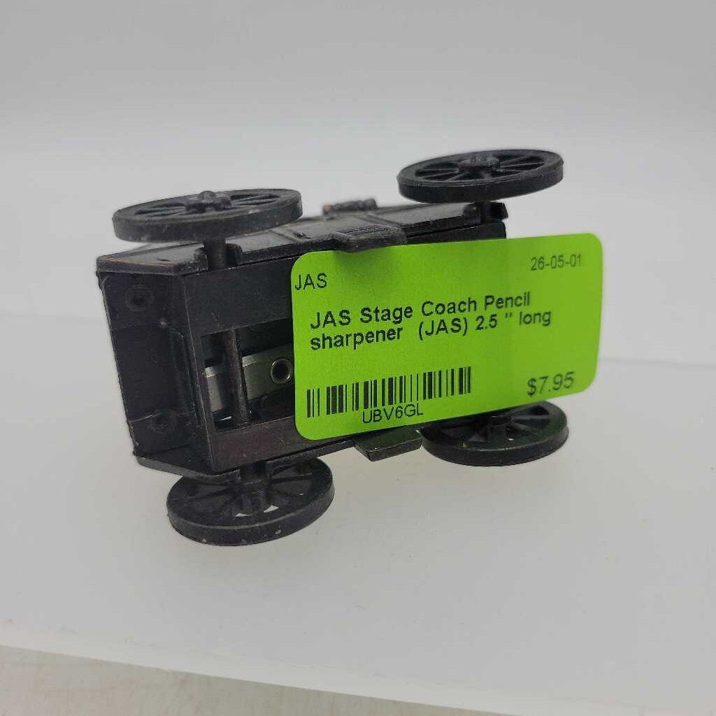 Stage Coach Pencil sharpener (JAS)