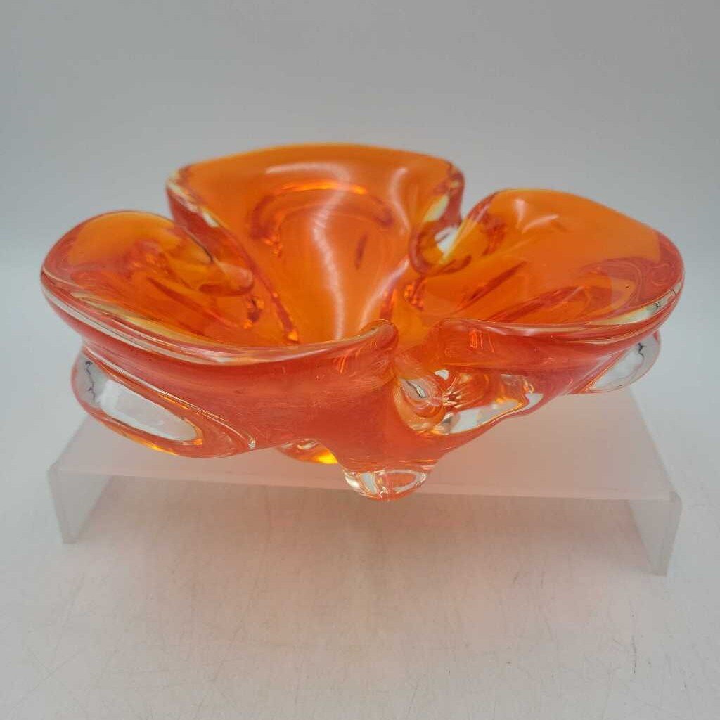 Chalet Glass Orange bowl #294