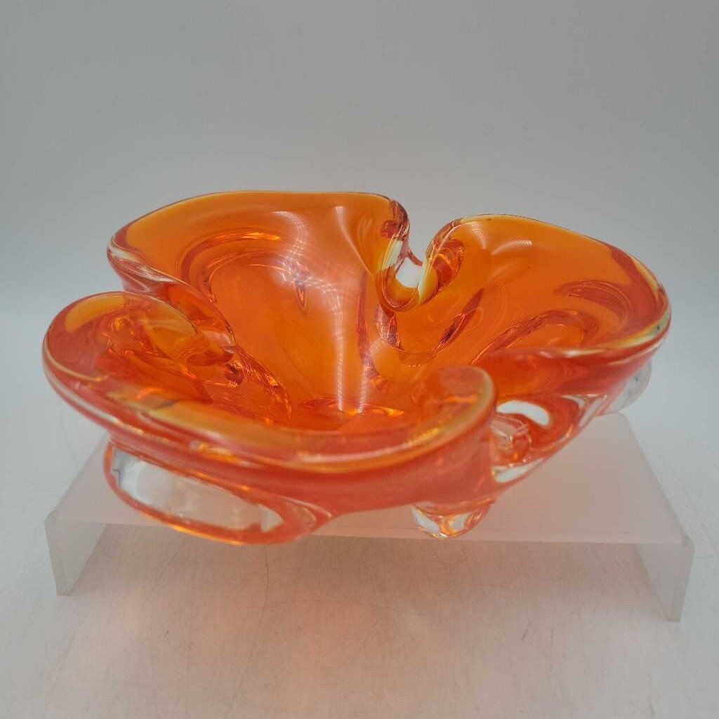 Chalet Glass Orange bowl #294