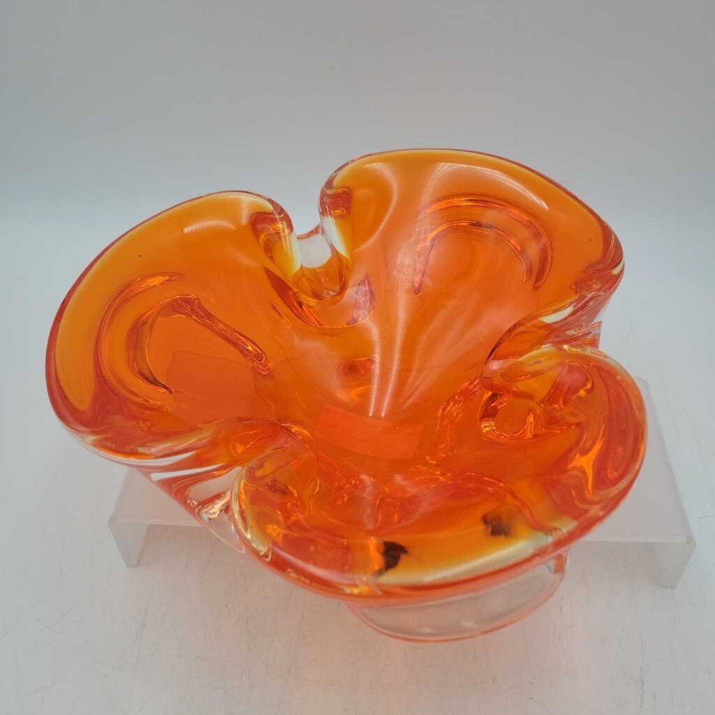 Chalet Glass Orange bowl #294