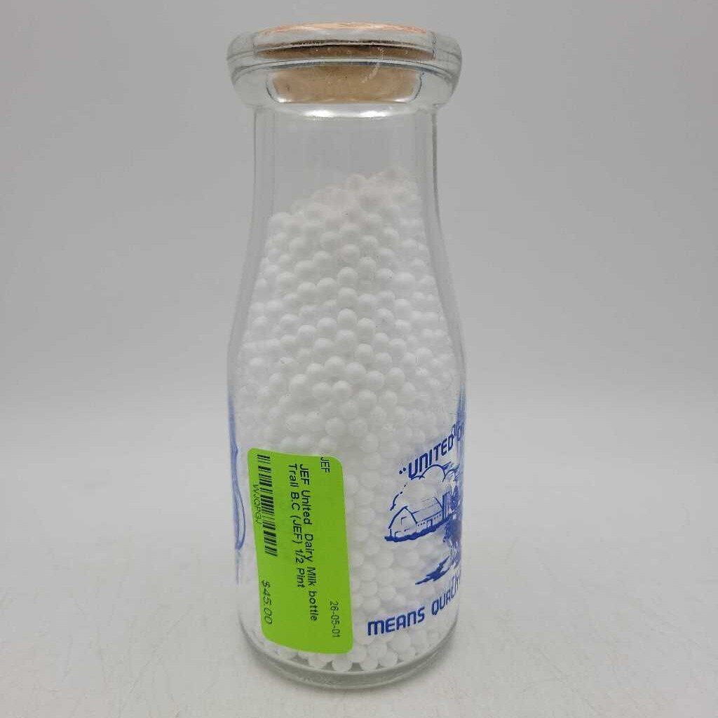 United Dairy Milk bottle Trail B.C (JEF)