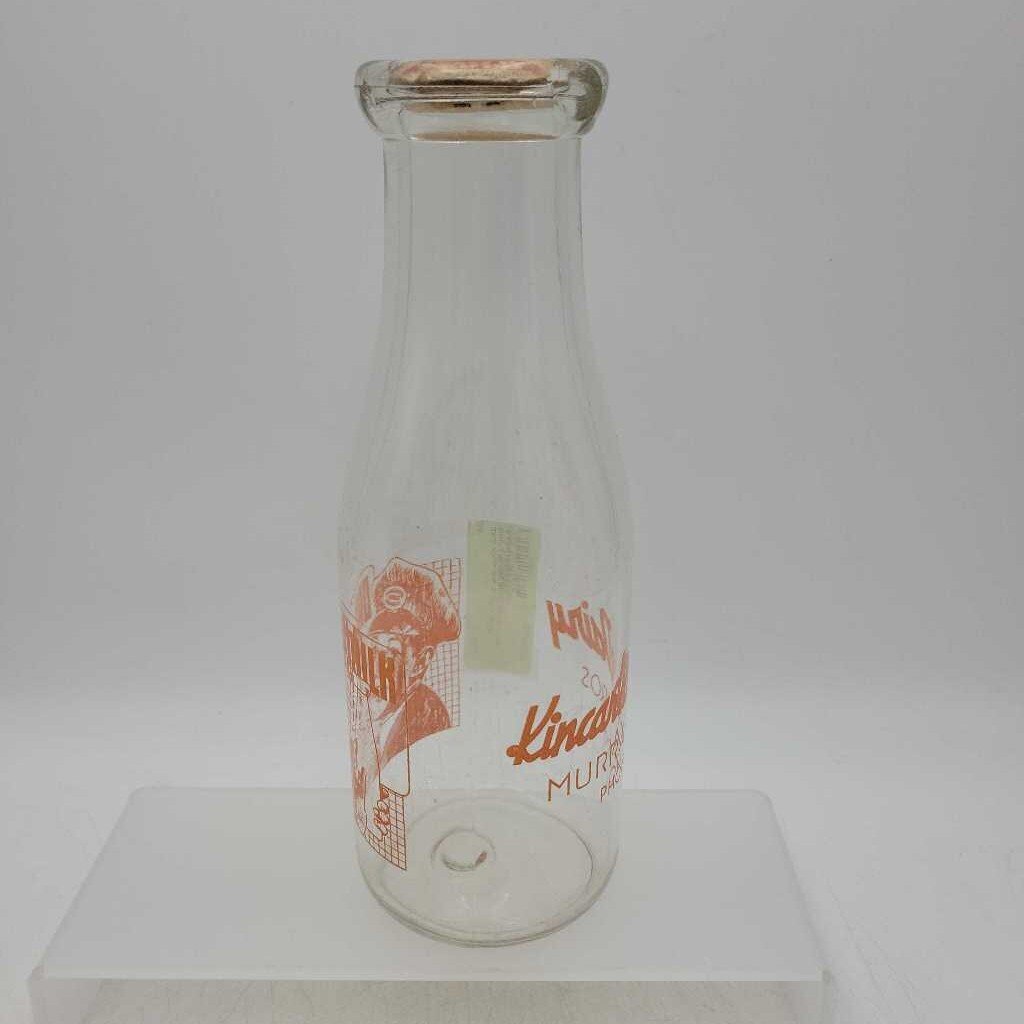 Kincardine Dairy Milk Bottle Murray Bros pint rare As Is(JAS)